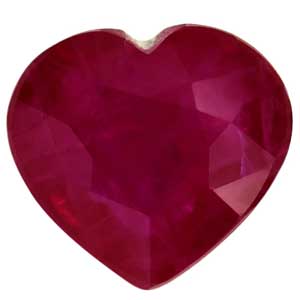 1.09 carat Heart Ruby - Gemstone Thumbnail