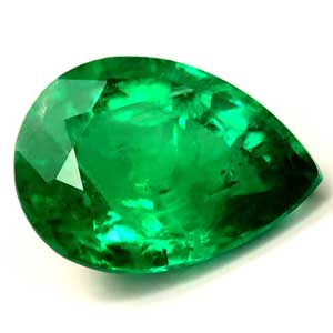 0.91 carat Pear Emerald - Gemstone Thumbnail