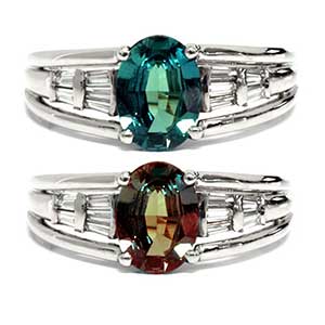 1.26 carat Oval Alexandrite - Gemstone Thumbnail