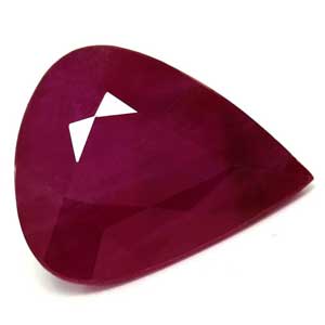 2.58 carat Pear Ruby - Gemstone Thumbnail