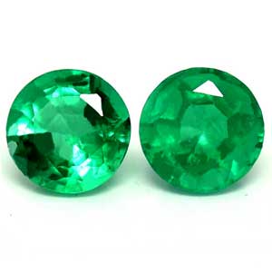 0.76 carat Round Emerald - Gemstone Thumbnail