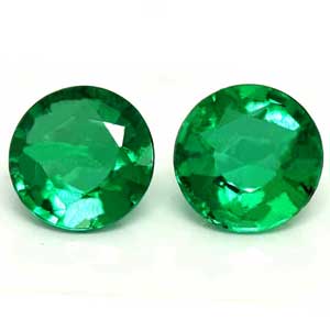 0.44 carat Round Emerald - Gemstone Thumbnail