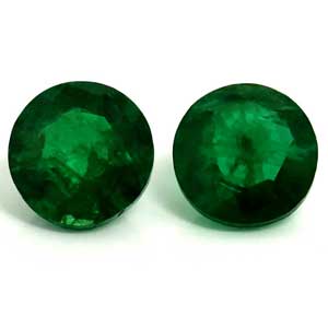 0.40 carat Round Emerald - Gemstone Thumbnail