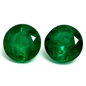 0.6 carat Round Emerald - Gemstone Thumbnail