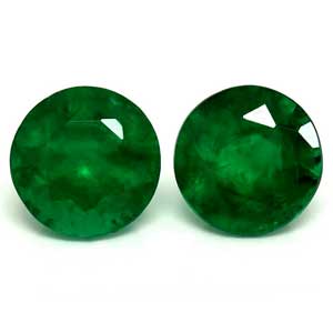 0.58 carat Round Emerald - Gemstone Thumbnail