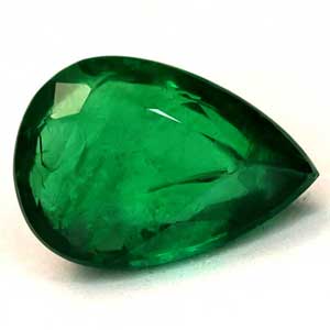 1.22 carat Pear Emerald - Gemstone Thumbnail