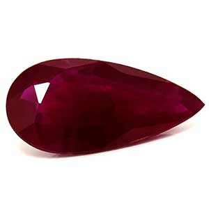1.66 carat Pear Ruby - Gemstone Thumbnail