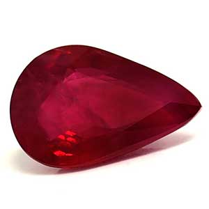 1.15 carat Pear Ruby - Gemstone Thumbnail