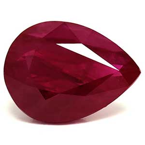 2.01 carat Pear Ruby - Gemstone Thumbnail