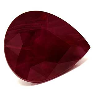 2.63 carat Pear Ruby - Gemstone Thumbnail