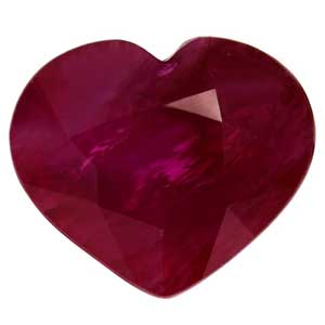 1.35 carat Heart Ruby - Gemstone Thumbnail