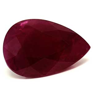 2.06 carat Pear Ruby - Gemstone Thumbnail