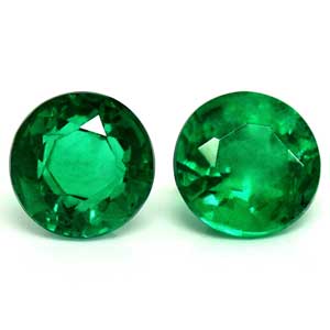 0.50 carat Round Emerald - Gemstone Thumbnail