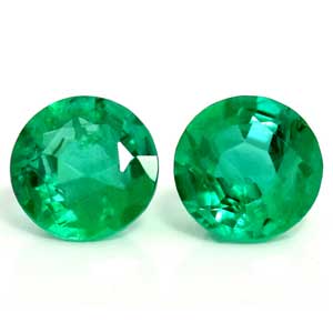 0.63 carat Round Emerald - Gemstone Thumbnail