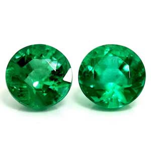 0.67 carat Round Emerald - Gemstone Thumbnail