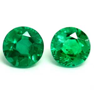 0.65 carat Round Emerald - Gemstone Thumbnail