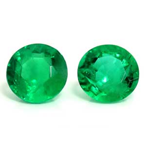 0.54 carat Round Emerald - Gemstone Thumbnail