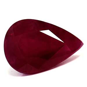 2.01 carat Pear Ruby - Gemstone Thumbnail