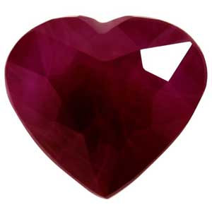 1.04 carat Heart Ruby - Gemstone Thumbnail