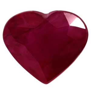 1.17 carat Heart Ruby - Gemstone Thumbnail