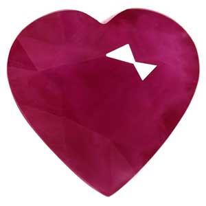 1.55 carat Heart Ruby - Gemstone Thumbnail