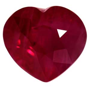 1.11 carat Heart Ruby - Gemstone Thumbnail