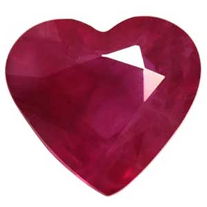 1.10 carat Heart Ruby - Gemstone Thumbnail