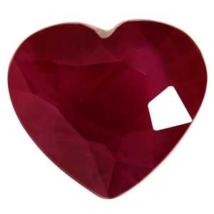 1.25 carat Heart Ruby - Gemstone Thumbnail