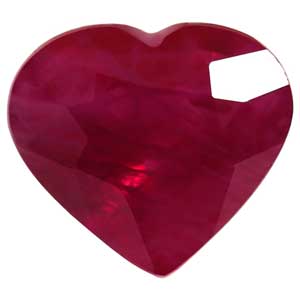 1.34 carat Heart Ruby - Gemstone Thumbnail