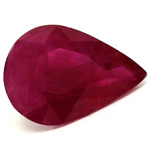 1.01 carat Pear Ruby - Gemstone Thumbnail
