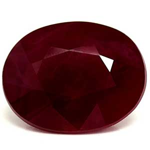 1.32 carat Oval Ruby - Gemstone Thumbnail
