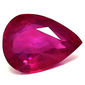 1.08 carat Pear Ruby - Gemstone Thumbnail