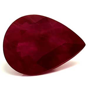 1.10 carat Pear Ruby - Gemstone Thumbnail