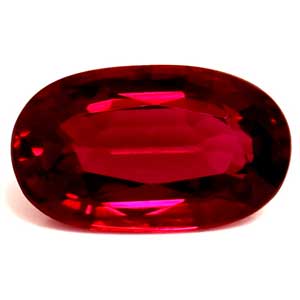 0.53 carat Oval Ruby - Gemstone Thumbnail