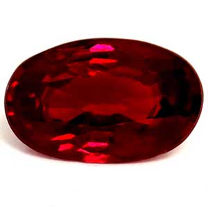0.59 carat Oval Ruby - Gemstone Thumbnail