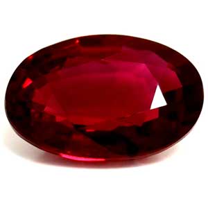 0.58 carat Oval Ruby - Gemstone Thumbnail