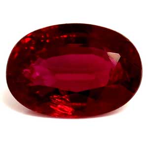 0.56 carat Oval Ruby - Gemstone Thumbnail