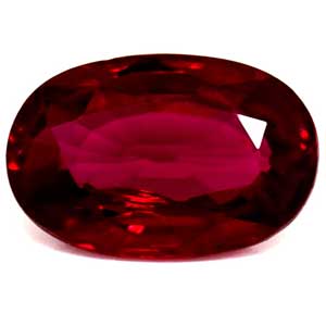0.60 carat Oval Ruby - Gemstone Thumbnail