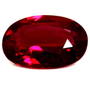 0.50 carat Oval Ruby - Gemstone Thumbnail