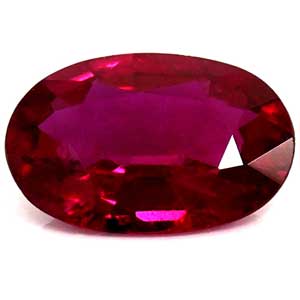 0.38 carat Oval Ruby - Gemstone Thumbnail
