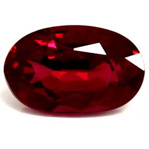 0.50 carat Oval Ruby - Gemstone Thumbnail