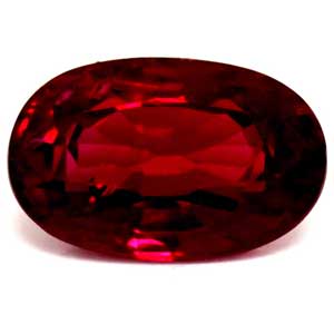 0.55 carat Oval Ruby - Gemstone Thumbnail