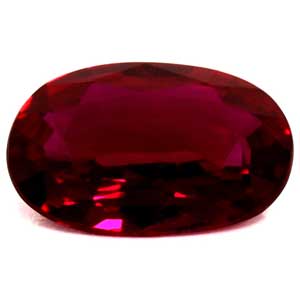 0.58 carat Oval Ruby - Gemstone Thumbnail