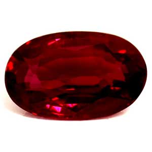 0.44 carat Oval Ruby - Gemstone Thumbnail