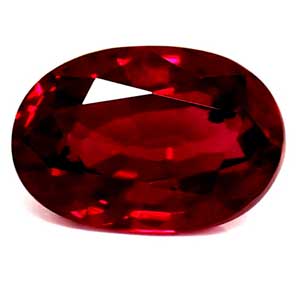 0.53 carat Oval Ruby - Gemstone Thumbnail