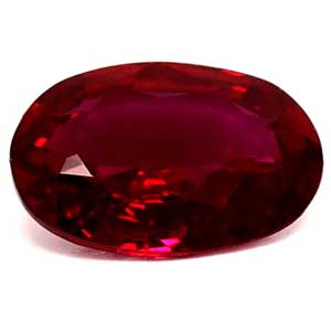 0.48 carat Oval Ruby - Gemstone Thumbnail