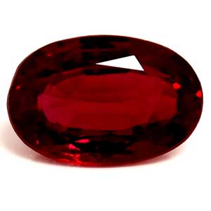0.56 carat Oval Ruby - Gemstone Thumbnail
