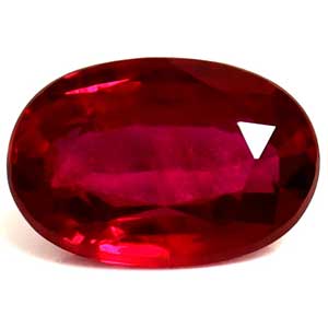 0.49 carat Oval Ruby - Gemstone Thumbnail