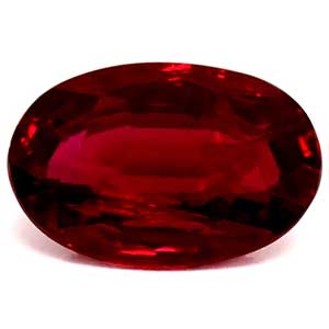 0.50 carat Oval Ruby - Gemstone Thumbnail