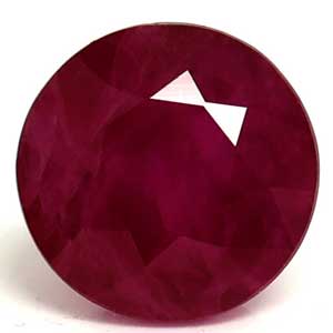 0.77 carat Round Ruby - Gemstone Thumbnail